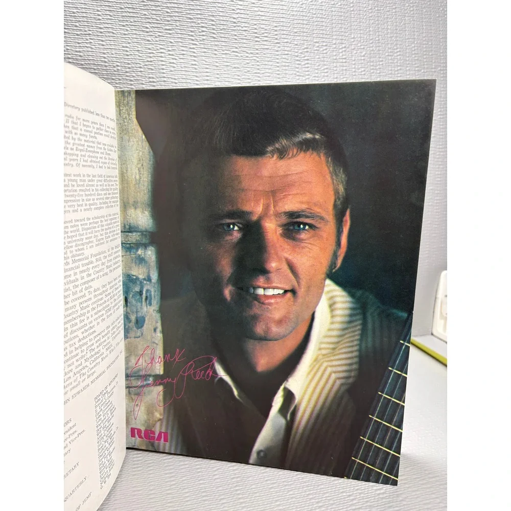 The Country Music Who's Who 1970 Edition Record‎ World Publication Vintage Book
